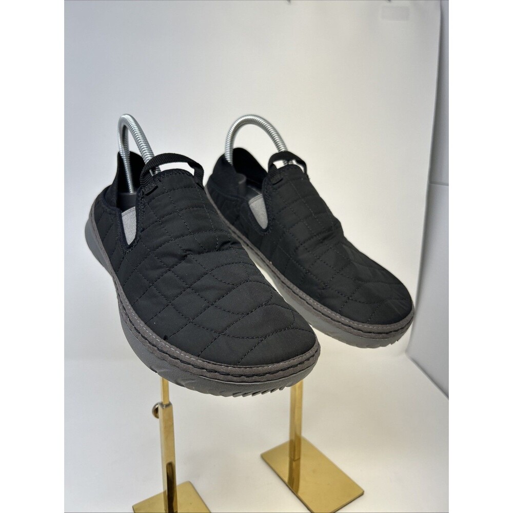 Merrell Hut Moc Black Quilted Slip On Shoes J001872 Women's Size 8